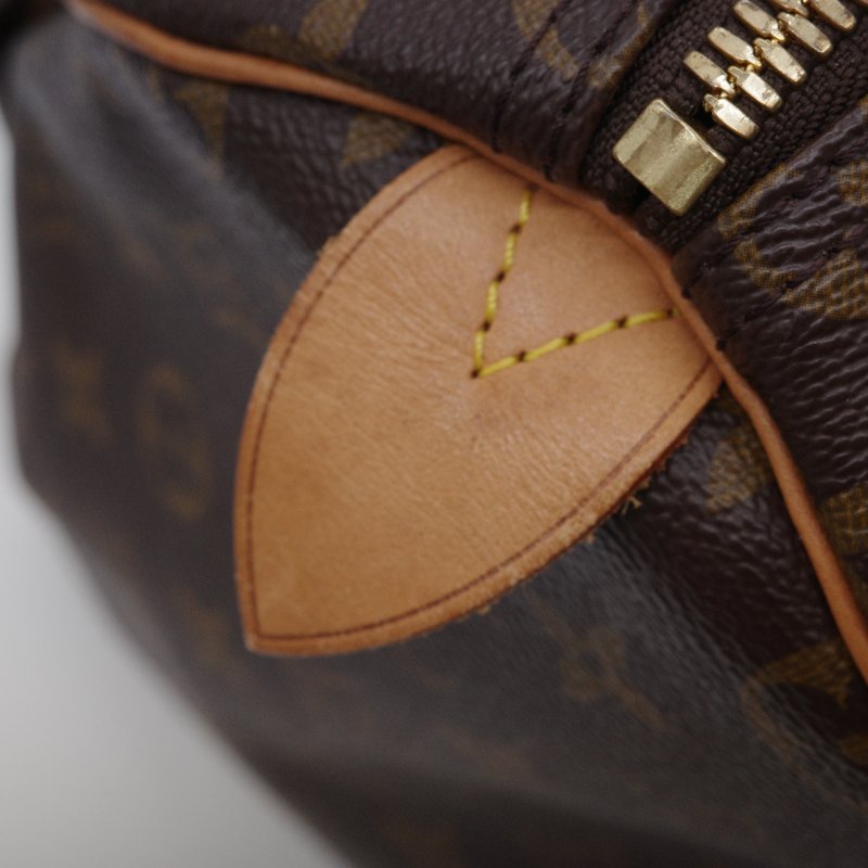 Louis Vuitton 路易威登 Speedy 45 經典花紋 旅行包 手提包 水桶包-10
