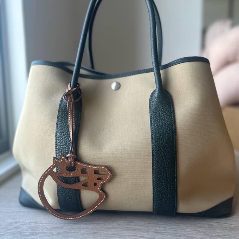 🐎Hermes Garden Party PM 輕裝入門款之百搭風衣灰🐎-0