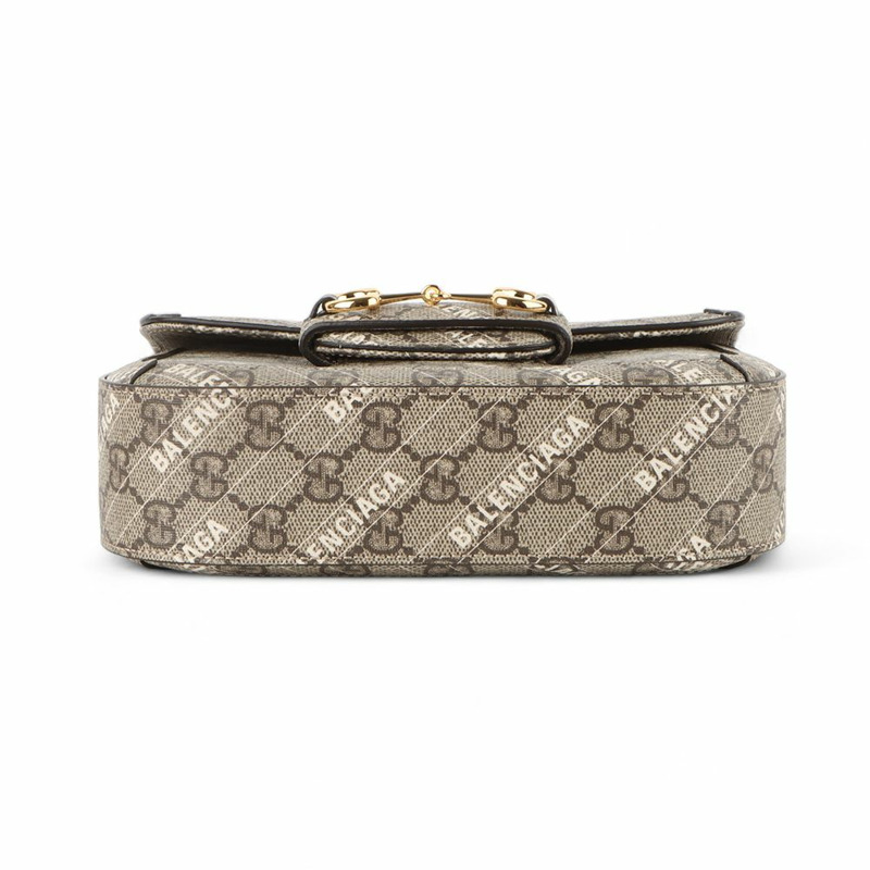 【包稅】GUCCI Balenciaga Hacker Project Horsebit 1955 迷你斜背包 658574-5