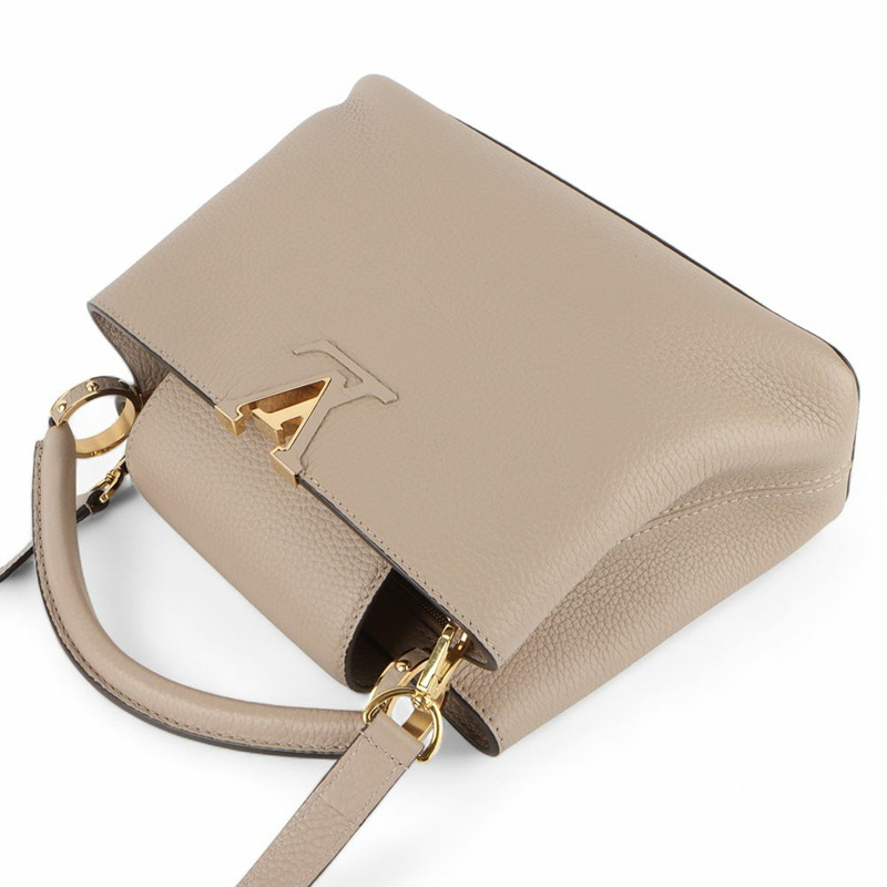 【包稅】LOUIS VUITTON M94634 Taurillon Capucines BB 迷你斜背包-3