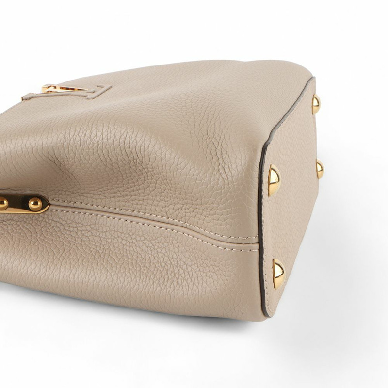 【包稅】LOUIS VUITTON M94634 Taurillon Capucines BB 迷你斜背包-4