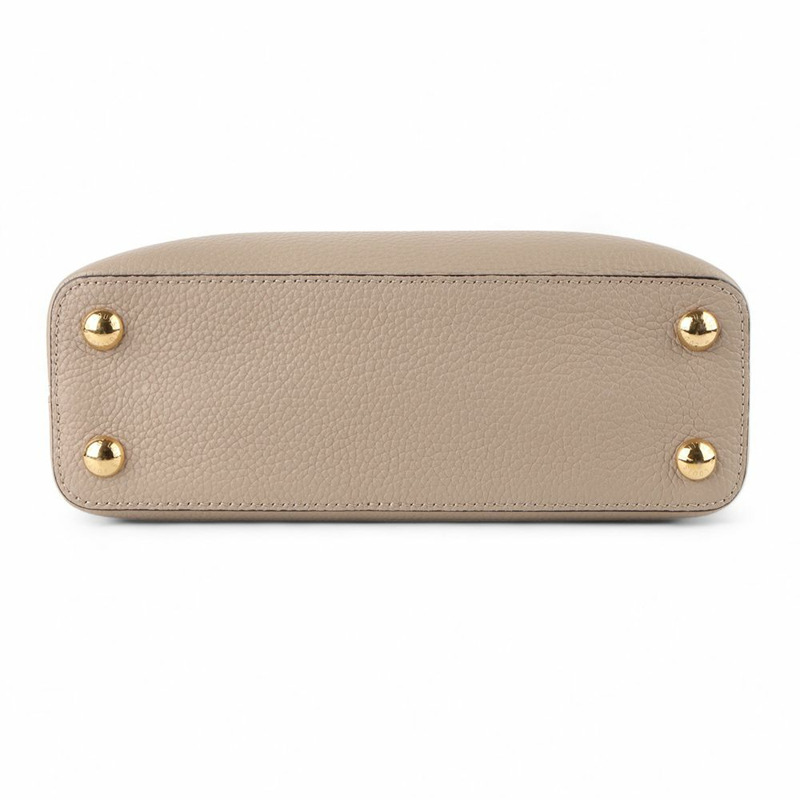 【包稅】LOUIS VUITTON M94634 Taurillon Capucines BB 迷你斜背包-5