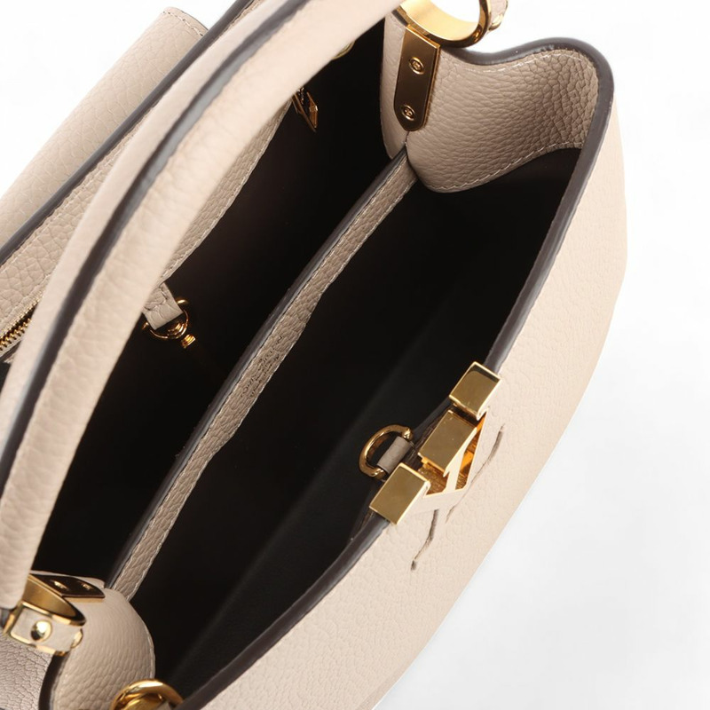 【包稅】LOUIS VUITTON M94634 Taurillon Capucines BB 迷你斜背包-6