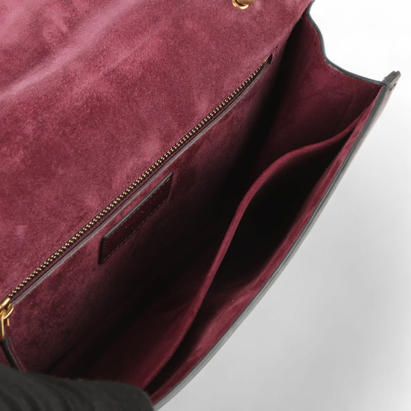 【包稅】DIOR Addict 小牛皮鏈翻蓋單肩包-6