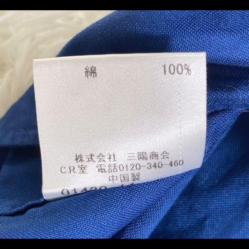 BURBERRY BLACKLABEL #格紋短袖襯衫#2號#藍色-11