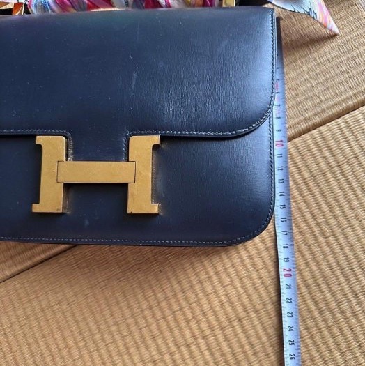 ❤️愛🐎人心中Hermes包款裏的太祖母—深藍金扣Hermès Constance Vintage ❤️-1