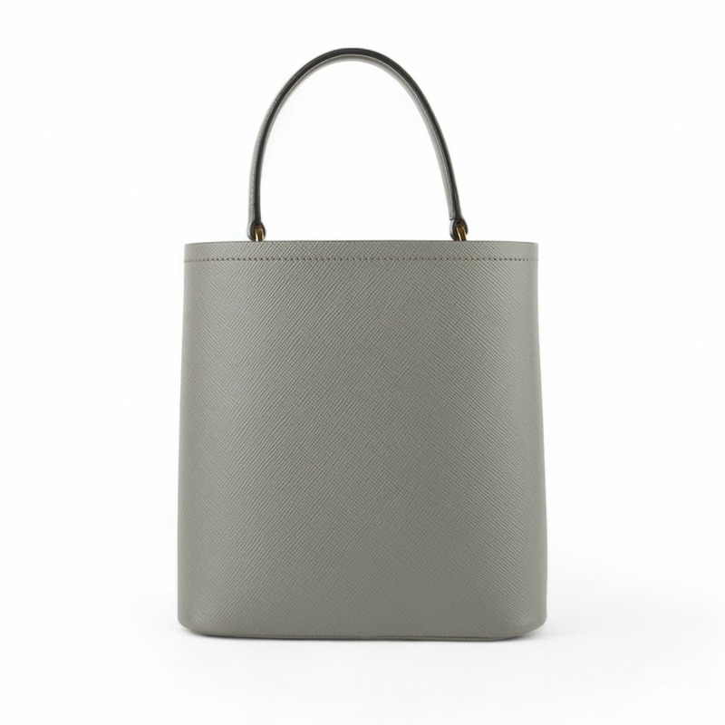 【包稅】PRADA Saffiano Panier 水桶包（中）（百貨公司保證）-2