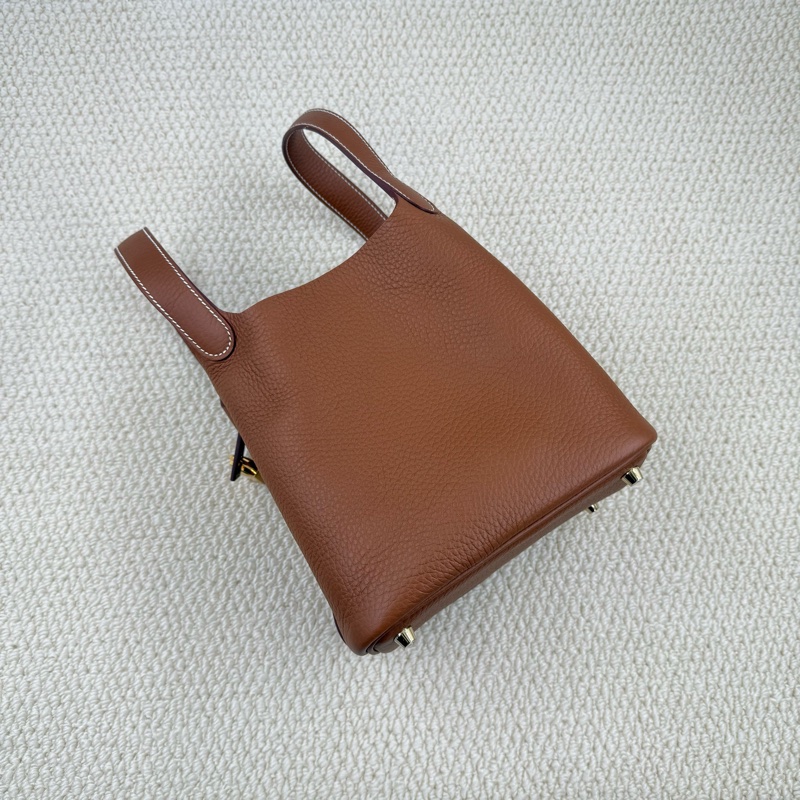Hermes-37棕Picotin Lock 18-0