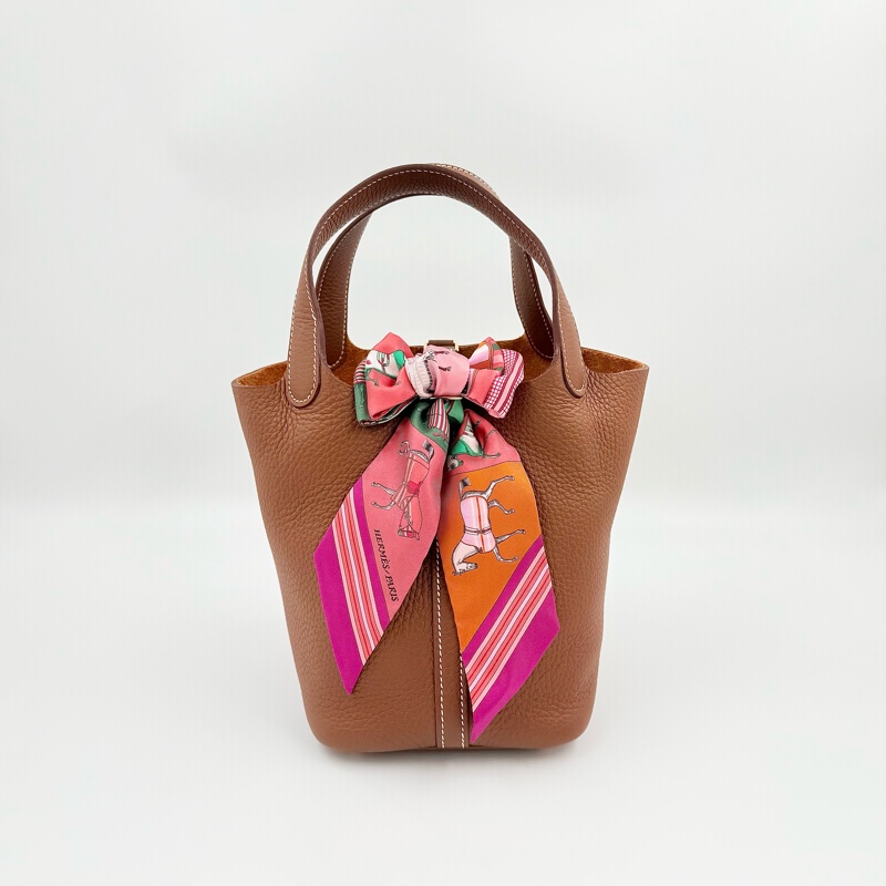 HERMES - 37金棕TC Picotin Lock ╻ 18cm-7