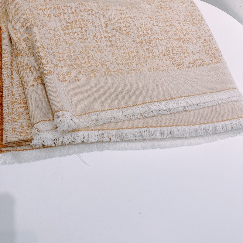 TW4634 CHANEL 香奈兒簡單CC字雙色圍巾160 X 140CM BIG ONE CC LOGO SCARF WOOL-6