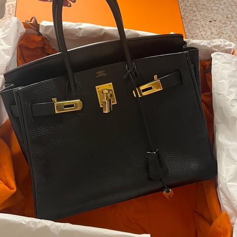 愛馬仕birkin30黑金