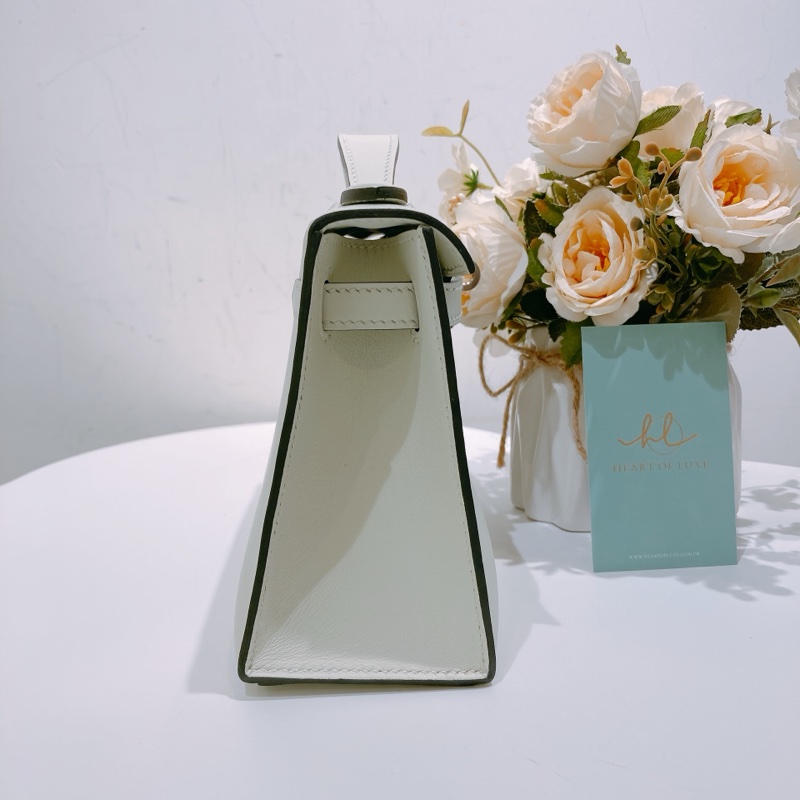 TW4635 HERMES 愛馬仕迷你凱莉一代翻蓋式手拿包包POCHETTE KELLY MINI VEAU SWIFT-3