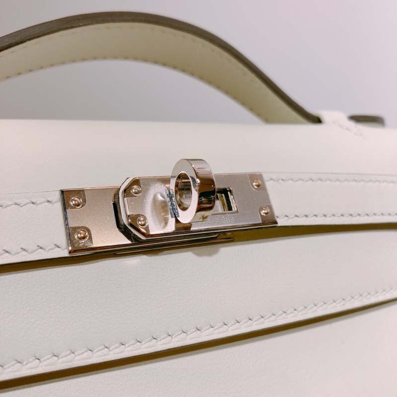 TW4635 HERMES 愛馬仕迷你凱莉一代翻蓋式手拿包包POCHETTE KELLY MINI VEAU SWIFT-15