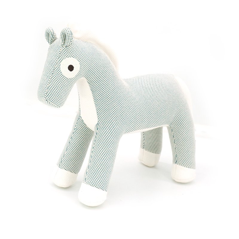 Hermes 展示品 Epopee 小馬玩偶(納蒂埃藍)-0