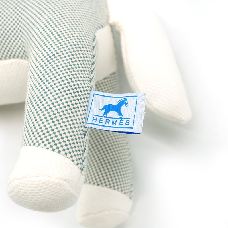 Hermes 展示品 Epopee 小馬玩偶(納蒂埃藍)-4
