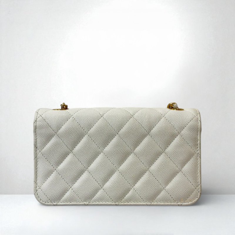 CHANEL包包 Casino白荔枝撲克系列鍊條包-3