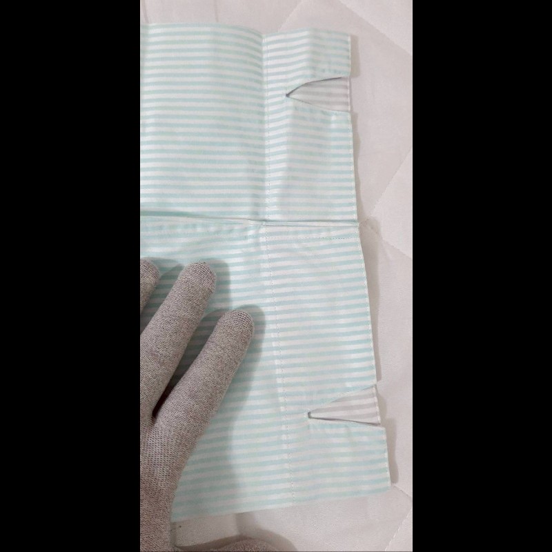 絕版BURBERRY 博柏利 BLACK LABEL 黑標 戰馬 男綠白條紋半開襟七分袖襯衫2號-4