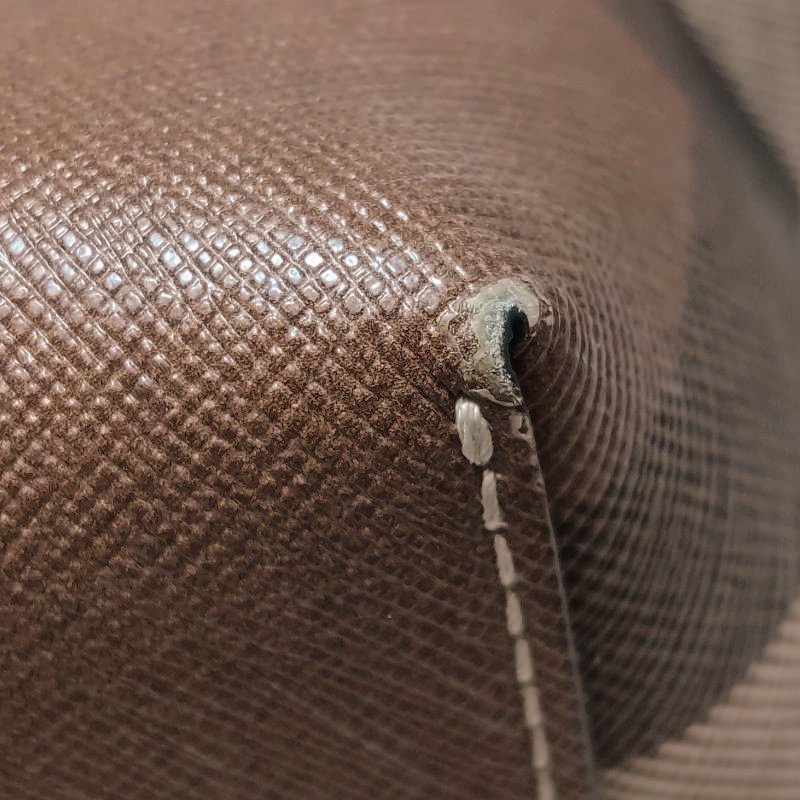 Burberry牛皮拼色格紋單肩包-12