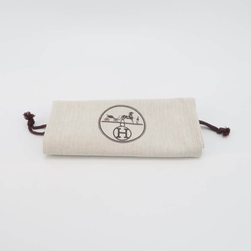 Hermes Aline迷你結飾馬夫包單肩包Milo羊皮銀扣9J火焰橙Z刻-8