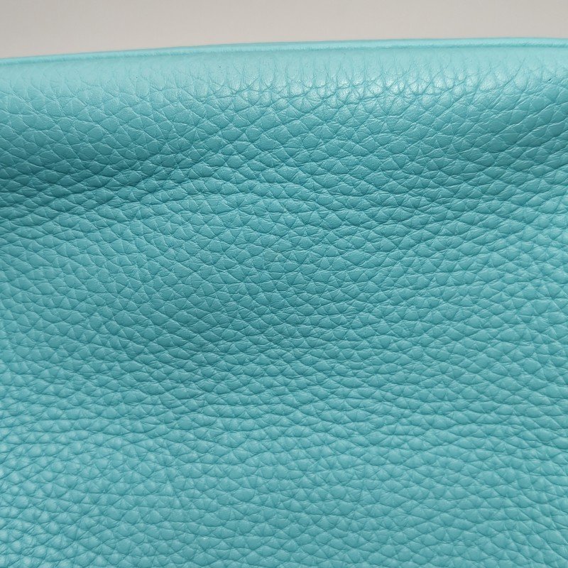 Hermes Picotin菜籃子包22手提包Clemence(TC)牛皮銀扣3P馬卡龍藍T刻-14