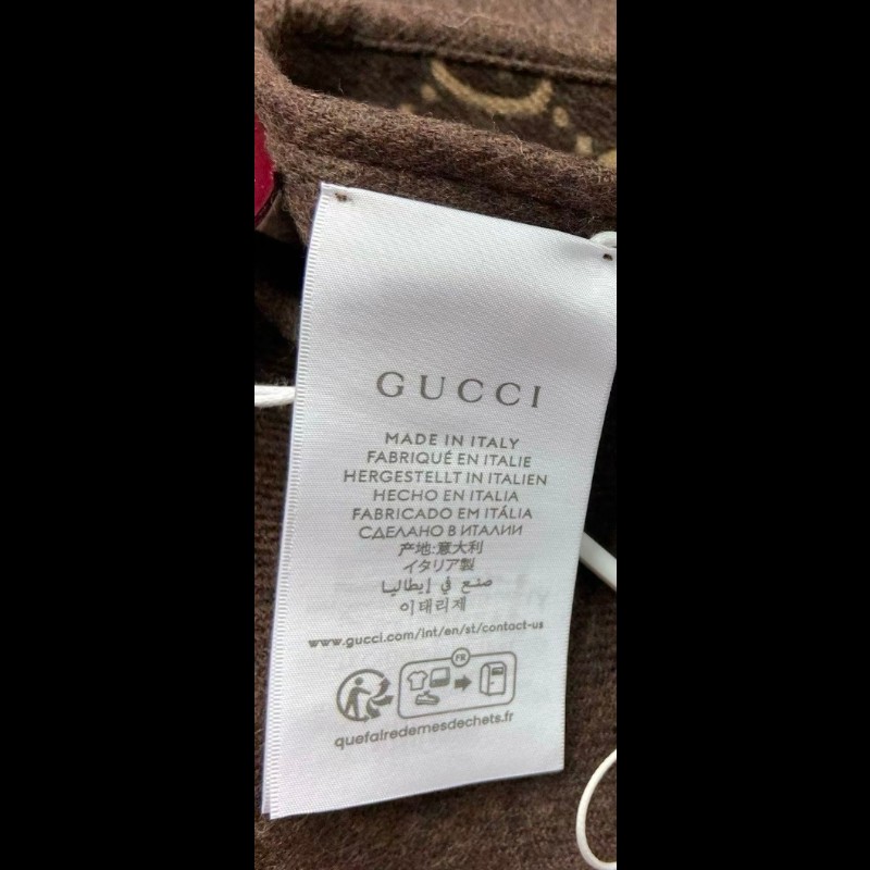 Gucci 古馳 2025款 GG圖案斗蓬披肩 女裝配飾 秋冬服裝 均碼-3