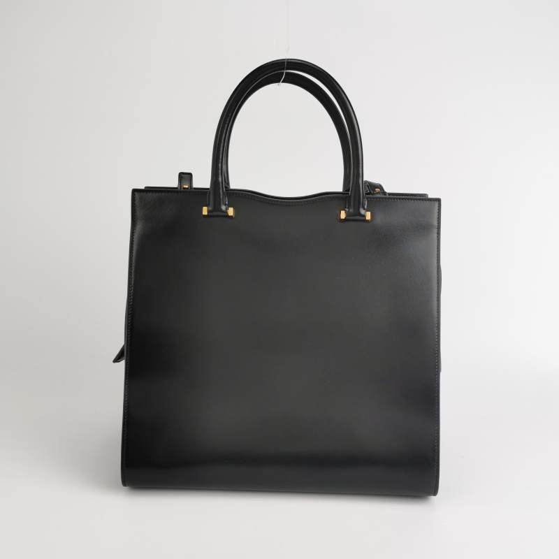 Saint Laurent Uptown牛皮純色YSL磁扣單肩包單肩包-4