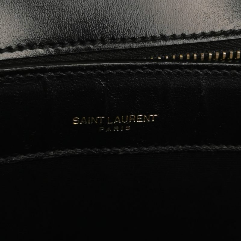 Saint Laurent Uptown牛皮純色YSL磁扣單肩包單肩包-7