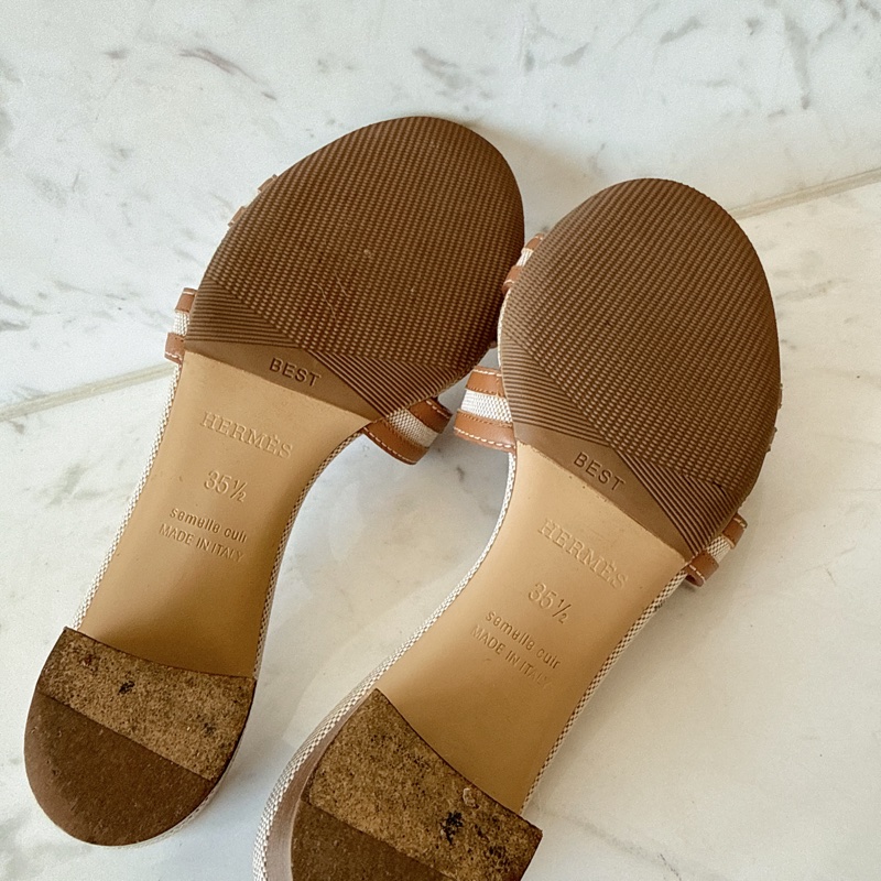 Hermes✨Oasis H拖鞋波跟鞋 35.5-7