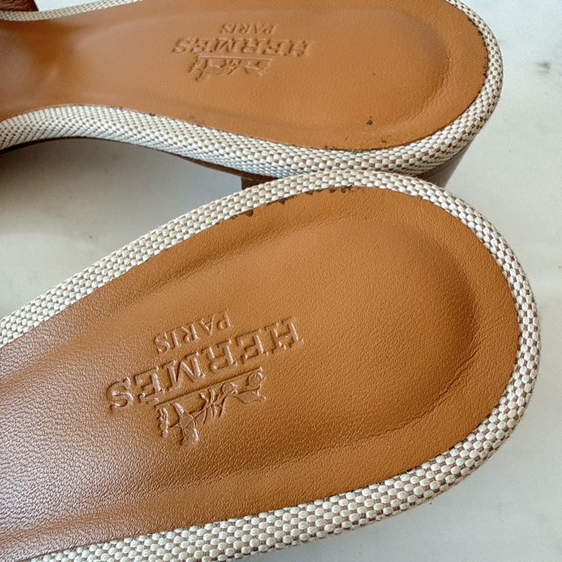 Hermes✨Oasis H拖鞋波跟鞋 35.5-8