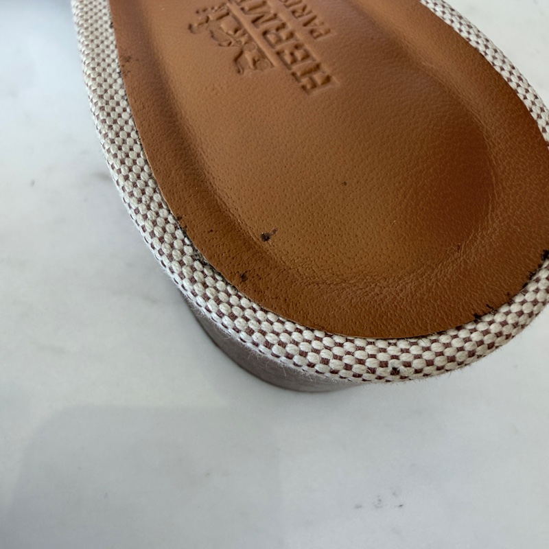 Hermes✨Oasis H拖鞋波跟鞋 35.5-12