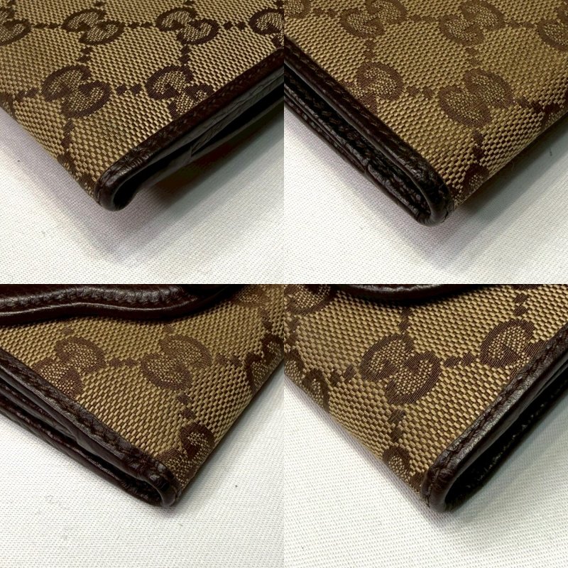 GUCCI 復古馬銜扣對開短夾-9