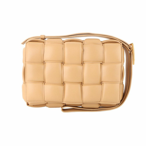 BOTTEGA VENETA 帶襯墊的磁帶斜挎包 591970