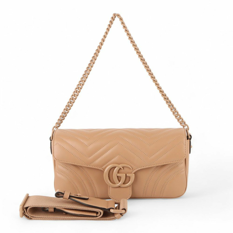 【包稅】GUCCI 734814 GG Marmont 馬特拉塞斜背包 /-0