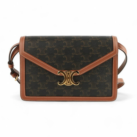 CELINE Triomphe帆布信封斜背包 113322-