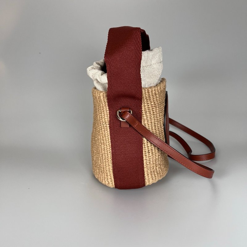 CHLOE 圓標編織水桶包-2