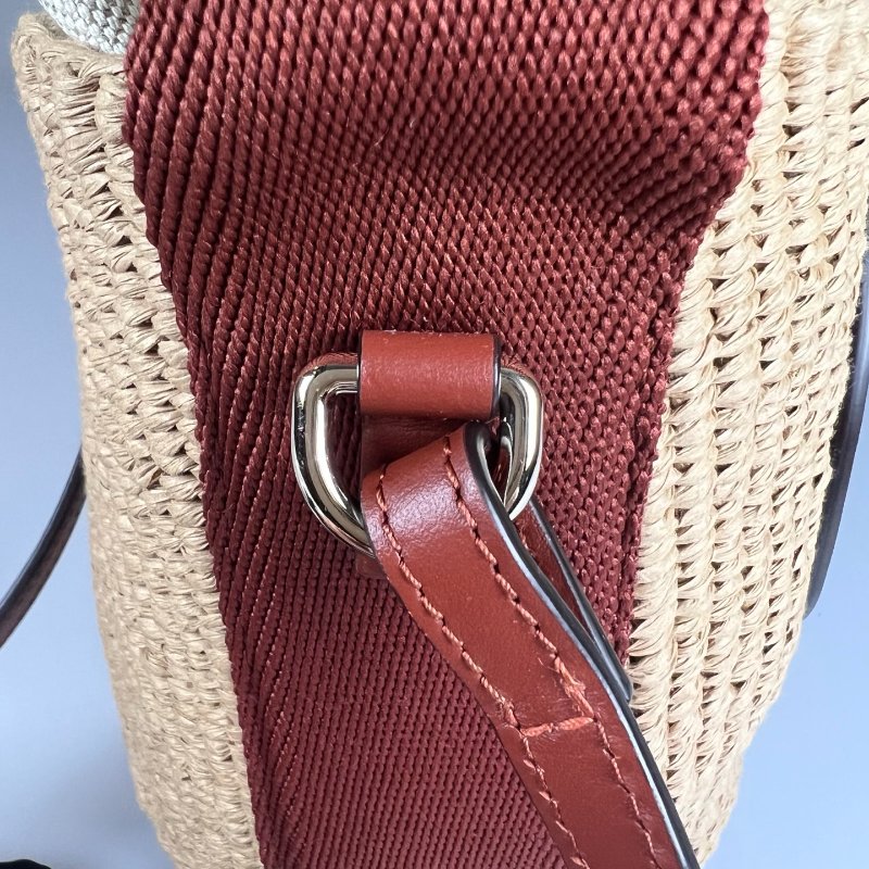 CHLOE 圓標編織水桶包-7