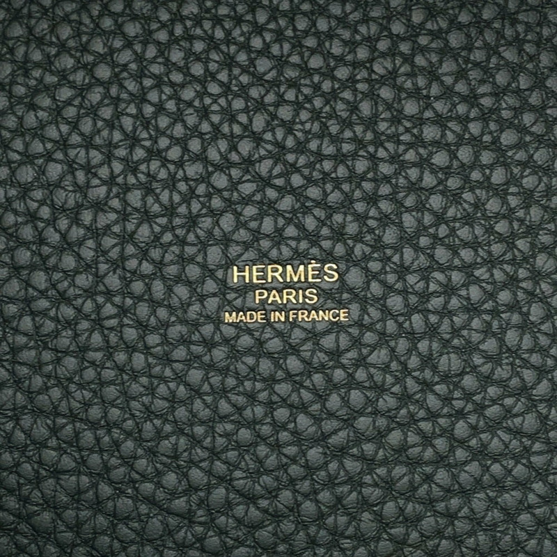 Hermes Hermès Picotin Lock PM 手提包，Vert Mangrove，Taurillon Clemence 皮革，K Stamp-8