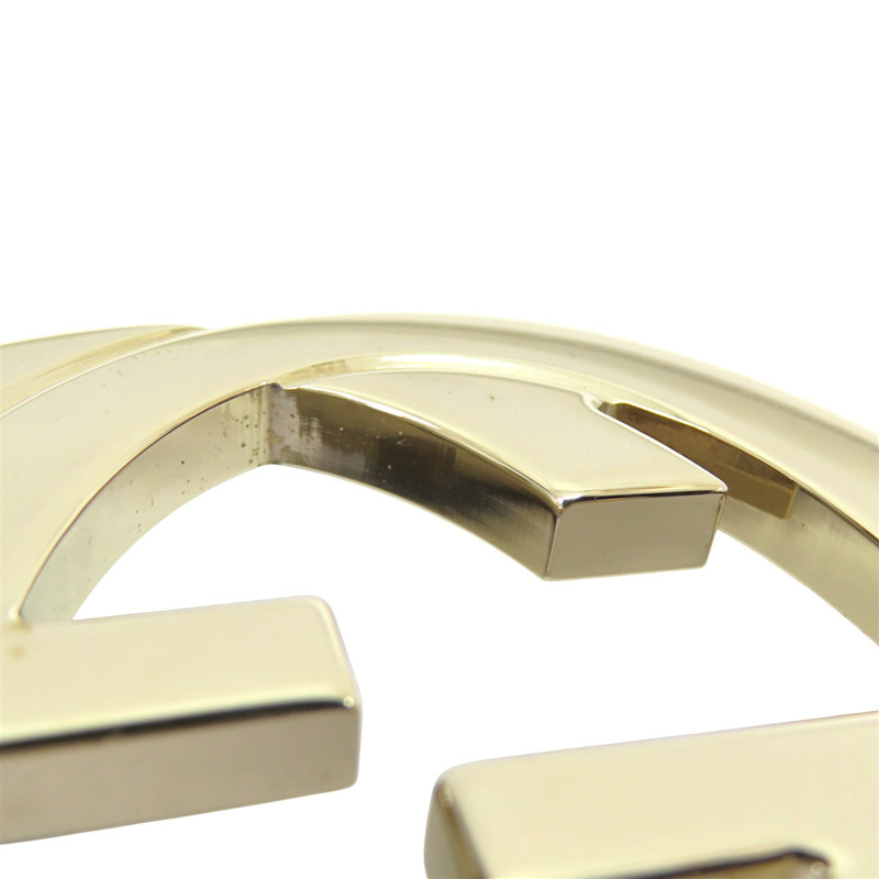 淺褐色 牛皮 腰帶 皮帶【GUCCI 古馳】 114876-8