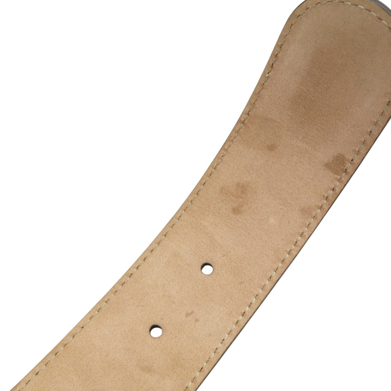 淺褐色 牛皮 腰帶 皮帶【GUCCI 古馳】 114876-9