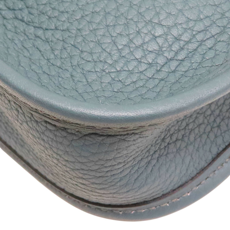 藍灰色 TC牛皮 Mini Evelyne 肩背包 Z刻【HERMES 愛馬仕】 H085945CK-10
