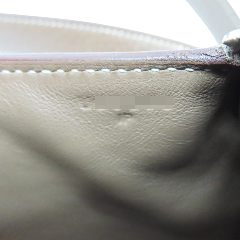 大象灰 Taurillon牛皮 Mini Lindy 肩背包 銀釦 U刻【HERMES 愛馬仕】 H079086CK18-5