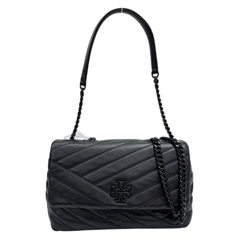 黑色 皮革 Kira Small Bag 肩背包 【TORY BURCH 湯麗柏琦】 90856