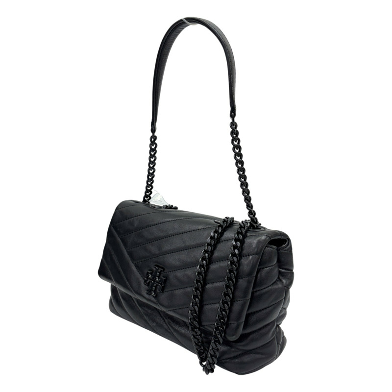 黑色 皮革 Kira Small Bag 肩背包 【TORY BURCH 湯麗柏琦】 90856-1