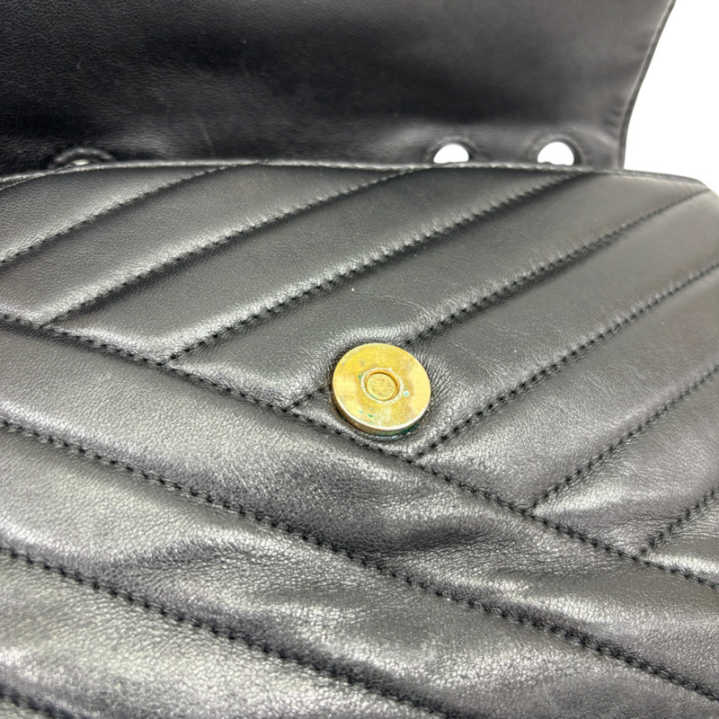 黑色 皮革 Kira Small Bag 肩背包 【TORY BURCH 湯麗柏琦】 90856-10