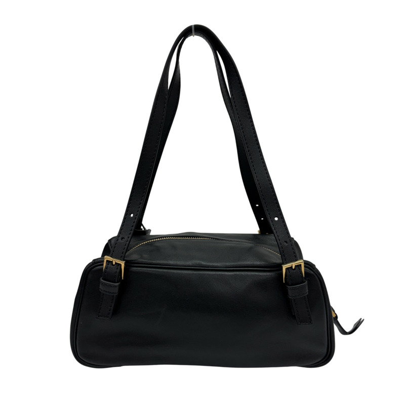 纳帕皮革 黑色 Versace Tag 保龄球包 【VERSACE 凡賽斯】 1015792-2