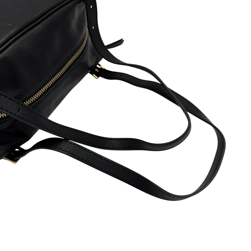 纳帕皮革 黑色 Versace Tag 保龄球包 【VERSACE 凡賽斯】 1015792-7