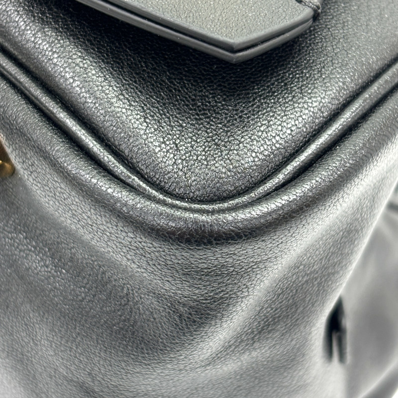 纳帕皮革 黑色 Versace Tag 保龄球包 【VERSACE 凡賽斯】 1015792-8