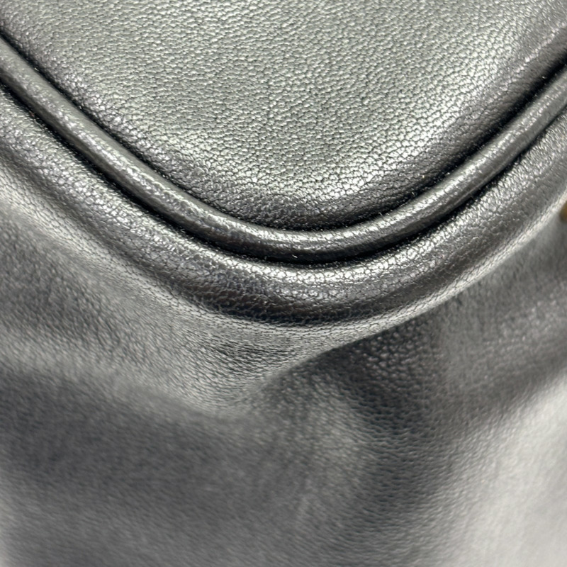 纳帕皮革 黑色 Versace Tag 保龄球包 【VERSACE 凡賽斯】 1015792-9