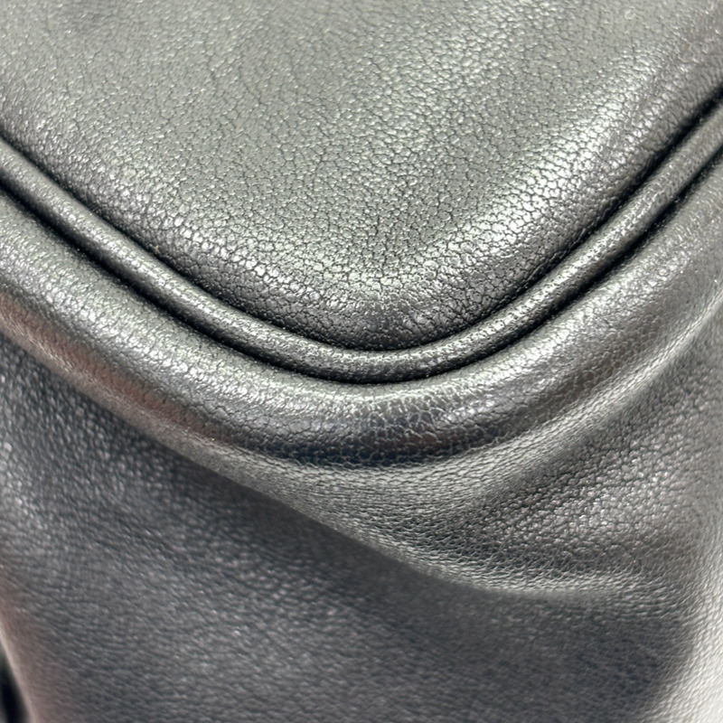 纳帕皮革 黑色 Versace Tag 保龄球包 【VERSACE 凡賽斯】 1015792-12