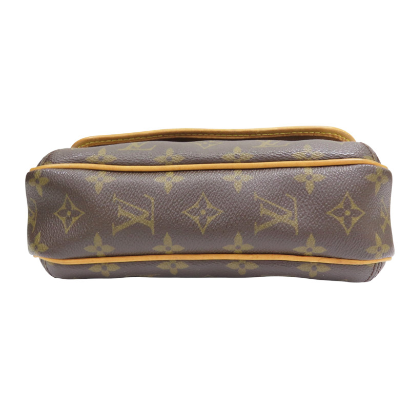 棕色 原花 帆布 Tikal PM 肩背包【LOUIS VUITTON LV 路易威登】 M40078-3